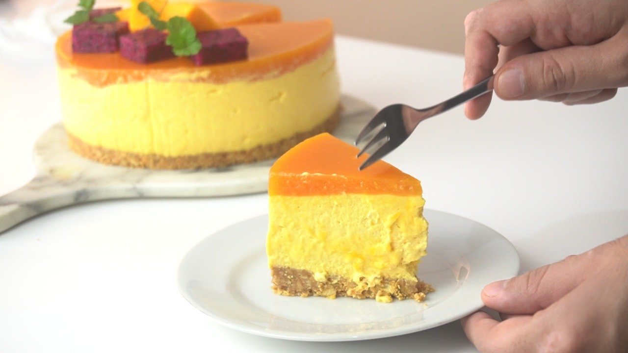 No-Bake Mango Cheese Cake